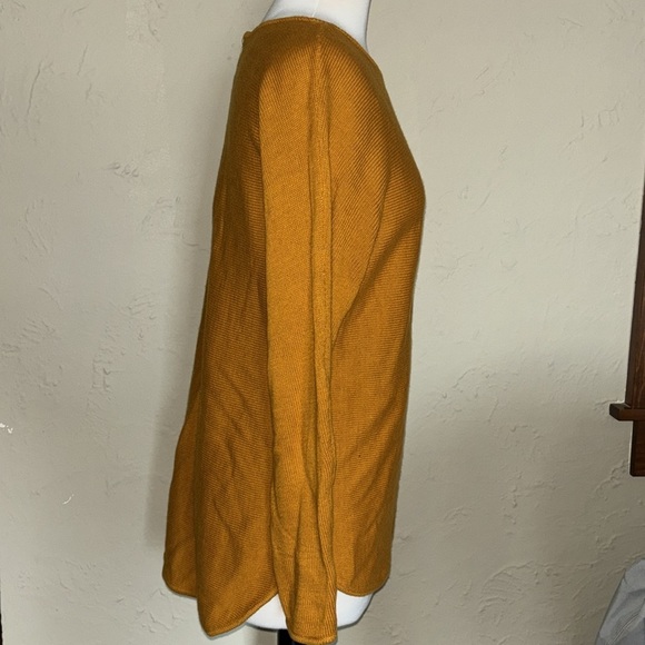 MICHAEL KORS marigold orange longsleeve sweater in women’s small - Picture 5 of 8